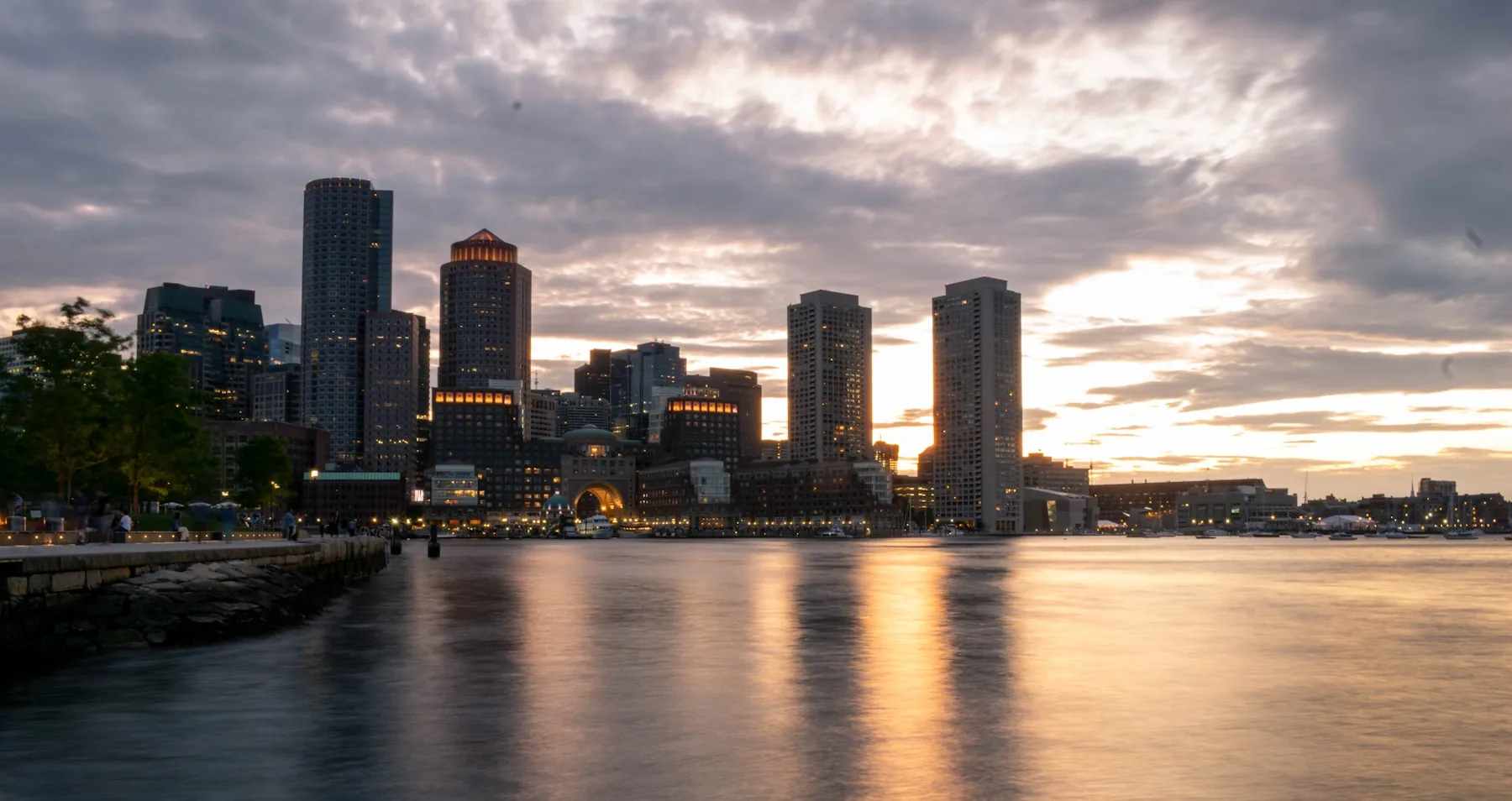 Boston port image