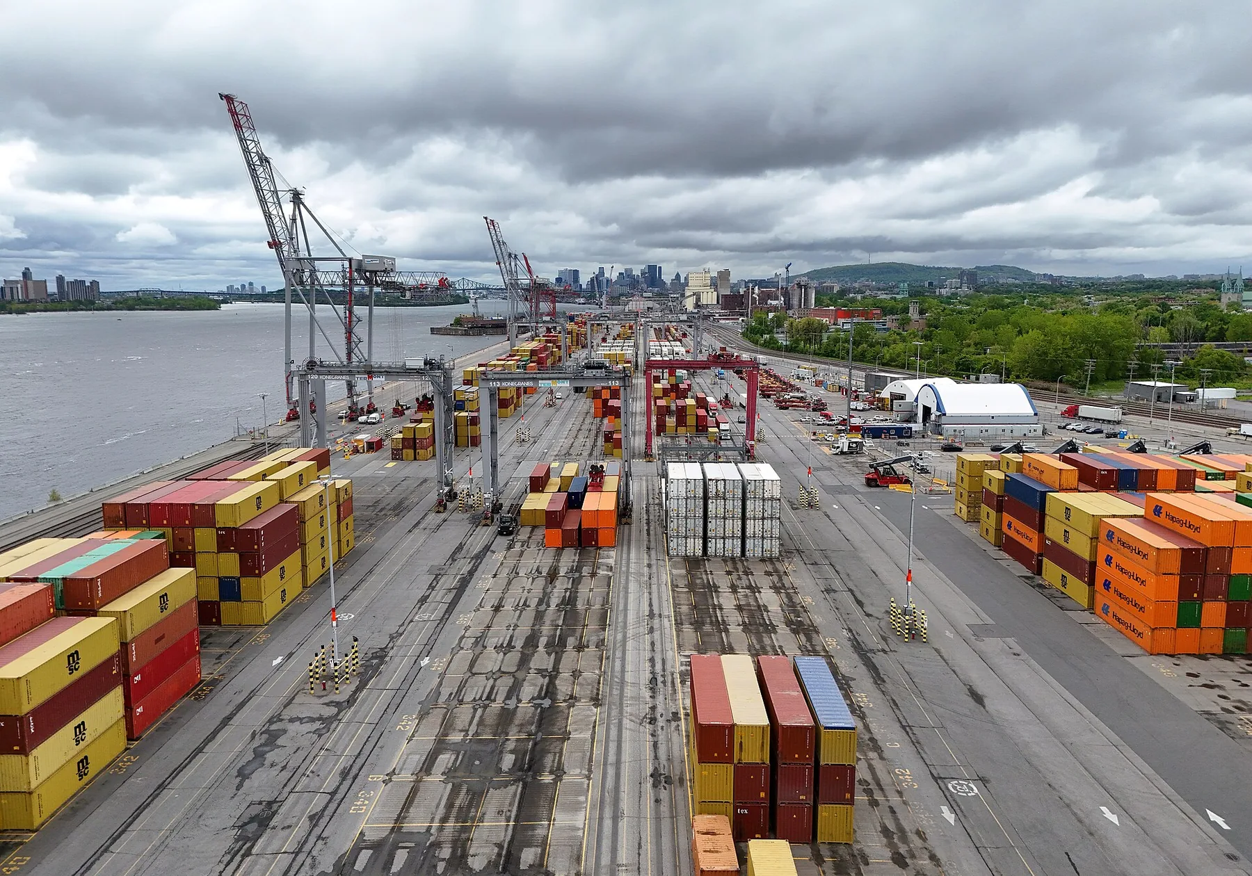 Containers at the Port of Montreal.jpg
