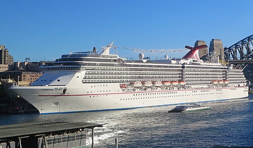 Carnival Spirit cruise ship