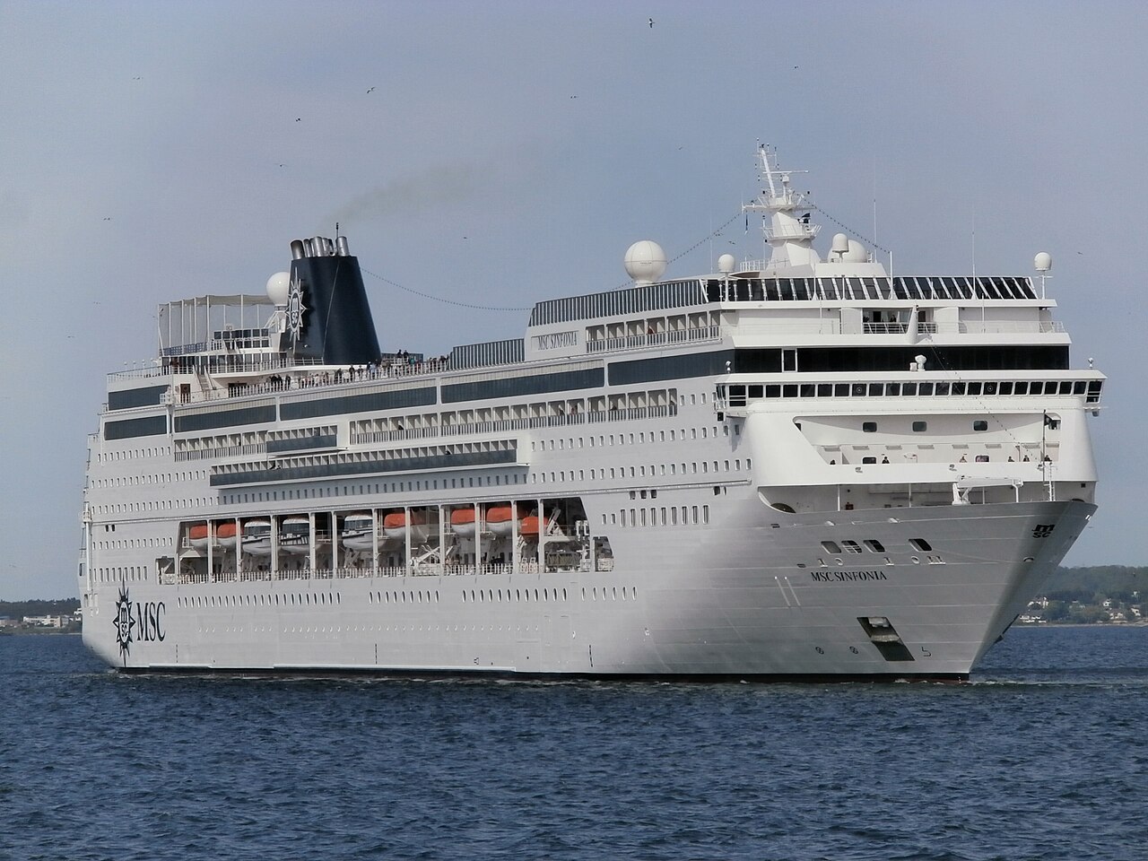 MSC Sinfonia cruise ship